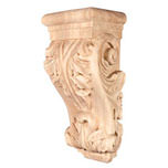 Acanthus Corbel: CORD, 4.875 X 4.5 X 12
