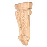 Acanthus Corbel: CORK-3, 4.5 x 1.875 x 10