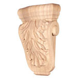 Acanthus Corbel: CORP-3, 4.5 x 2 x 7