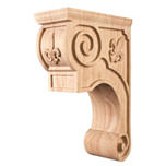 Traditional Corbel: CORT-F, 3.375 x 8 x 11.75