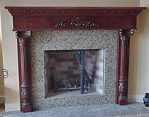 Decorative Carvings: Custom Carved Wood Columns & Onlays