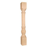 Furniture Legs - Island Legs: P23, 4 x 4 x 35.5