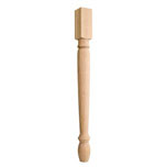 Furniture Legs - Island Legs: P26-1, 3 x 3 x 35.5