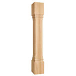 Furniture Legs - Island Legs: P38, 5 x 5 x 35.5