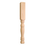 Furniture Legs - Island Legs: P6, 3.75 x 3.75 x 35.5