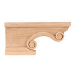 Pedestal Feet: PFL2, 8.25 x 1.5 x 4.5