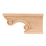 Pedestal Feet: PFR, 8.25 x 1.5 x 4.5