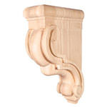 Wood Brackets: CORF, 3.375 x 7.75 x 13