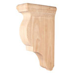 Wood Brackets: CORG-2, 3 x 8.5 x 14