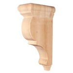 Wood Brackets: CORG, 3 x 6.5 x 12