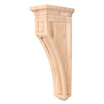 Wood Brackets: CORH, 3 x 6 x 14