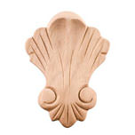 Wood Onlays: APL-08, 3.25 x .625 x 4.375
