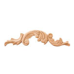 Wood Onlays: APL-10, Left or Right, 12.25 x .25 x 3