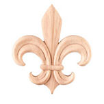 Wood Onlays: APL-14, 3.75 x .5 x 4.125